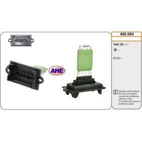 Compre Pré-resistência, motor eléctrico - ventilador do radiador da AHE 406.004 a um preço baixo por 20,21 €