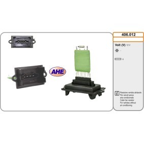 Acquista Resistore addizionale, Elettromotore-Ventola radiatore da AHE 406.012 a buon mercato per soli 19,05 €