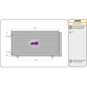 Comprar Condensador, aire acondicionado de AHE 43858 a bajo precio de 245,26 €
