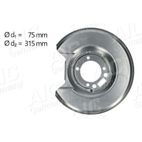 Comprar Chapa protectora contra salpicaduras, disco de freno de AIC 57606 a bajo precio de 29,86 €