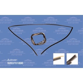 Compre Junta de parabrisas de SAINT-GOBAIN online para X-TRAIL (T30) a precios moderados