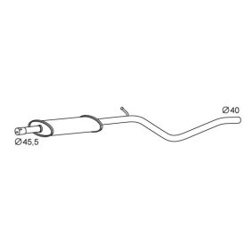 Comprar Silenciador delantero de VEGAZ RS-532 a bajo precio de 87,94 €