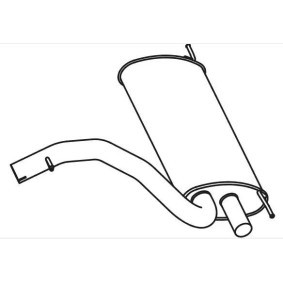 Endschalldämpfer VOS-217 von VEGAZ günstig für 234,85 € online kaufen