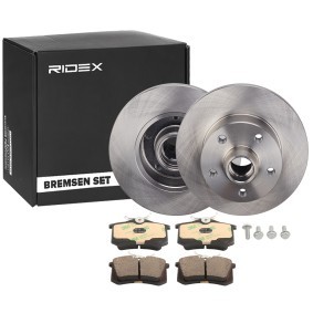 Achetez des Kit disque et plaquette de frein de chez RIDEX en ligne pour A4 B8 Berline (8K2) à prix modérés