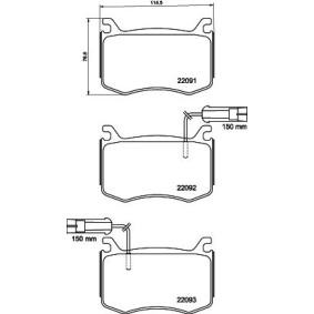 Bremsbeläge 8DB 355 039-051 von HELLA günstig für 81,30 € online kaufen