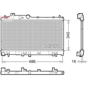Kühler, Motorkühlung DRM36025 von DENSO günstig für 180,54 € online kaufen