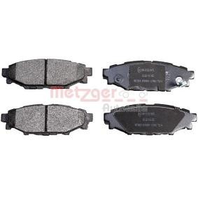 Bremsbeläge 1170861 von METZGER günstig für 27,83 € online kaufen