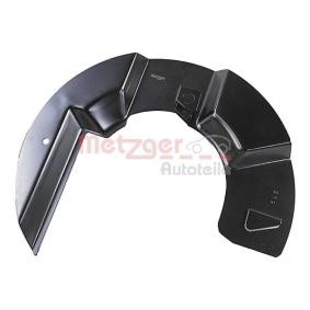 Comprar Chapa protectora contra salpicaduras, disco de freno de METZGER 6115308 a bajo precio de 28,95 €