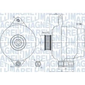 Acquista Alternatore da MAGNETI MARELLI 063732004010 a buon mercato per soli 151,99 €