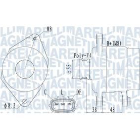 Acquista Alternatore da MAGNETI MARELLI 063732124010 a buon mercato per soli 176,60 €