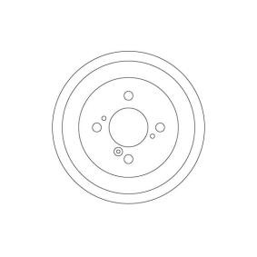 Achetez des Tambour de frein TRW DB4476 à prix pour 57,68 €