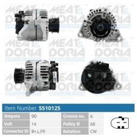 Compre Alternador da MEAT & DORIA 5510125 a um preço baixo por 181,82 €