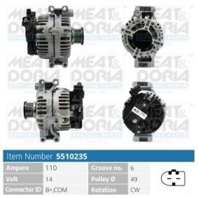 Compre Alternador da MEAT & DORIA 5510235 a um preço baixo por 222,76 €