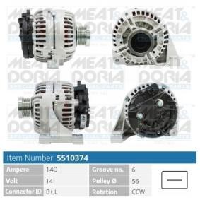 Compre Alternador da MEAT & DORIA 5510374 a um preço baixo por 182,29 €