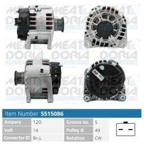 Acquista Alternatore da MEAT & DORIA 5515086 a buon mercato per soli 252,33 €