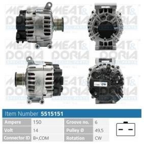 Acquista Alternatore da MEAT & DORIA 5515151 a buon mercato per soli 235,35 €