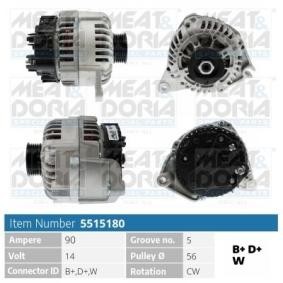 Compre Alternador da MEAT & DORIA 5515180 a um preço baixo por 163,46 €