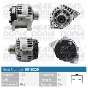 Compre Alternador da MEAT & DORIA 5515229 a um preço baixo por 185,09 €
