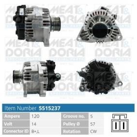 Compre Alternador da MEAT & DORIA 5515237 a um preço baixo por 156,79 €