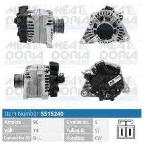 Compre Alternador da MEAT & DORIA 5515240 a um preço baixo por 212,89 €