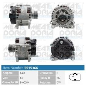 Compre Alternador da MEAT & DORIA 5515366 a um preço baixo por 286,83 €