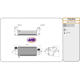 Ladeluftkühler 712.013 von AHE günstig für 254,09 € online kaufen