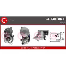 Compre Pré-resistência, motor eléctrico - ventilador do radiador da CASCO CRS78053GS a um preço baixo por 122,47 €