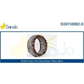 Compre Pré-resistência, motor eléctrico - ventilador do radiador da SANDO SRS78054.1 a um preço baixo por 38,05 €