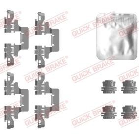 Achetez des Kit d'accessoires, plaquette de frein à disque de chez QUICK BRAKE en ligne pour Q5 (FYB, FYG) à prix modérés