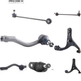Achetez des Kit de réparation, bras triangulaire RIDEX 772S0447 à prix pour 142,51 €