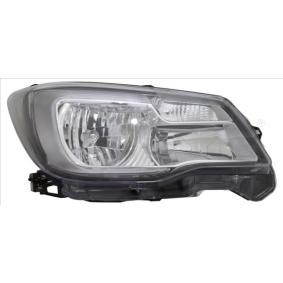 Compre Farol principal de TYC online para FORESTER (SJ) a preços moderados