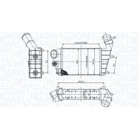 Ladeluftkühler 351319204460 von MAGNETI MARELLI günstig für 95,09 € online kaufen
