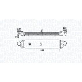 Ladeluftkühler 351319204990 von MAGNETI MARELLI günstig für 205,24 € online kaufen