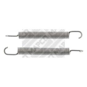 Achetez des Kit d'accessoires, mâchoire de frein MAPCO 9129 à prix pour 7,34 €