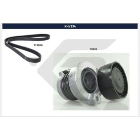 Compre Jogo de correias trapezoidais estriadas da HUTCHINSON KHV 234 a um preço baixo por 83,67 €