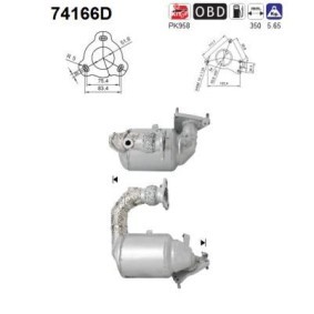 Katalysator 74166D von AS günstig für 502,79 € online kaufen