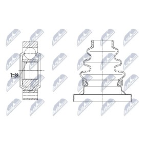 Acquista Kit giunti semiasse da NTY NPW-BM-031 a buon mercato per soli 57,06 €