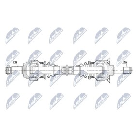 Antriebswelle NPW-BM-085 von NTY günstig für 215,19 € online kaufen