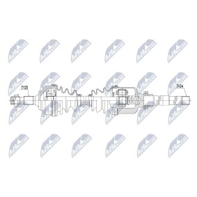 Achetez des Arbre de transmission NTY NPW-CT-063 à prix pour 224,33 €