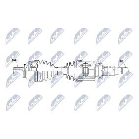 Achetez des Arbre de transmission NTY NPW-FR-086 à prix pour 247,34 €