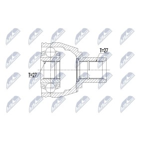 Acquista Kit giunto omocinetico da NTY online per CLA Coupé (C117) a prezzi moderati