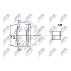 Acquista Kit giunto omocinetico da NTY online per GLA (X156) a prezzi moderati