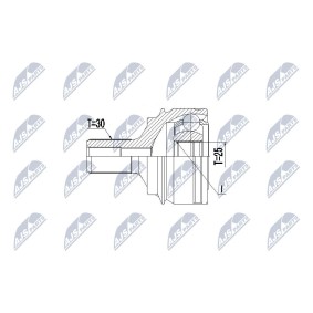 Acquista Kit giunti semiasse da NTY NPZ-ME-026 a buon mercato per soli 45,42 €