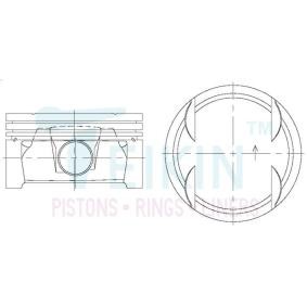 Acquista Kit pistoni da TEIKIN 29605.STD a buon mercato per soli 311,10 €