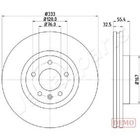 Bremsscheibe für VW von JAPANPARTS
