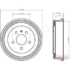 Comprar Tambor de freno de JAPANPARTS TA-0413C a bajo precio de 66,09 €