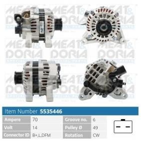 Compre Alternador da MEAT & DORIA 5535446 a um preço baixo por 198,78 €