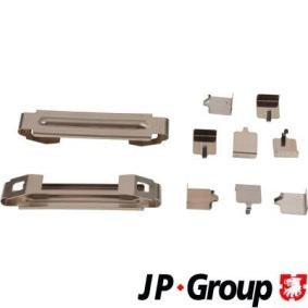Achetez des Kit d'accessoires, plaquette de frein à disque de chez JP GROUP en ligne pour Q5 (FYB, FYG) à prix modérés