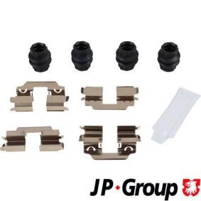 Acquista Kit accessori, pastiglia freno da JP GROUP online per GLA (X156) a prezzi moderati