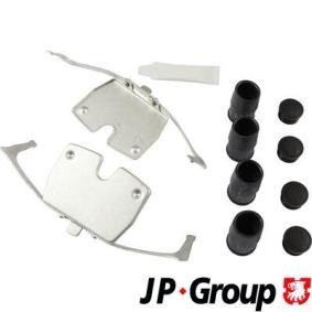 Achetez des Kit d'accessoires, plaquette de frein à disque de chez JP GROUP en ligne pour 6 Coupé (F13) à prix modérés